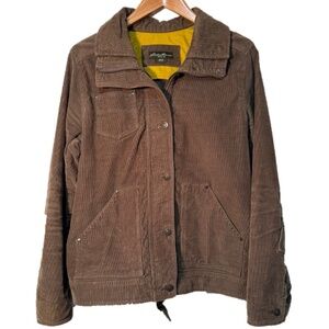 Eddie Bauer Corduroy with Stretch Jacket Shell Size L